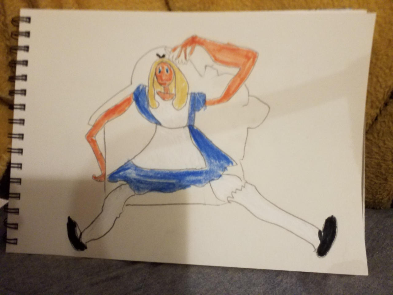 Serena as Alice stuck in the White Rabbit's house by Maxtropolis on ...