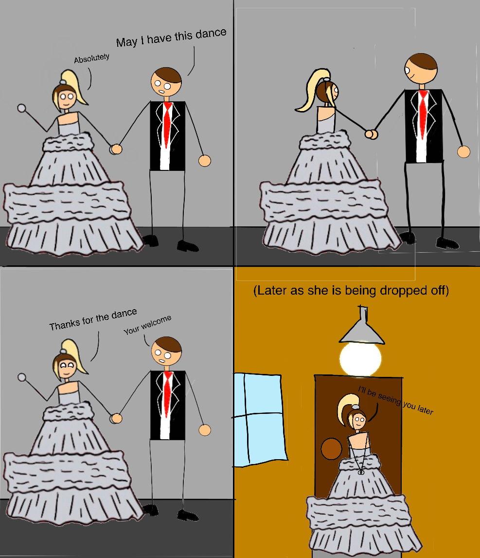 Prom Perils Dressing as Ariana grande to prom page 7 ending by girls-in-peril-comic ...