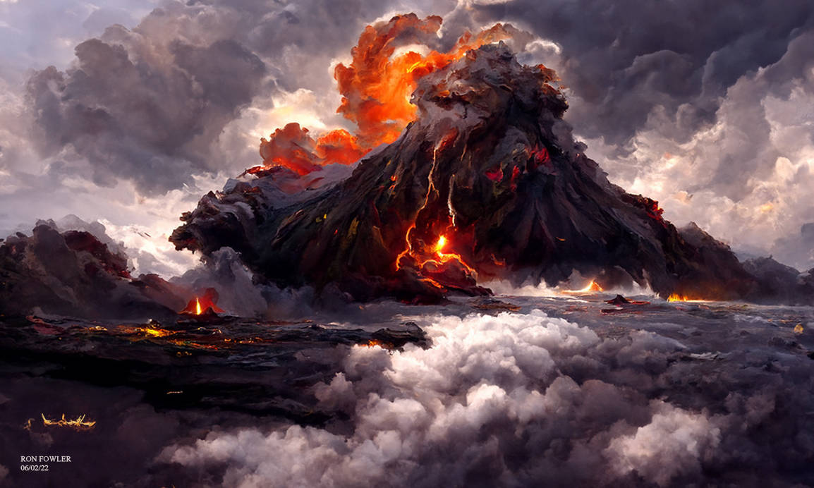 Volcano Deviantart Volcano New by Skyking80 on DeviantArt