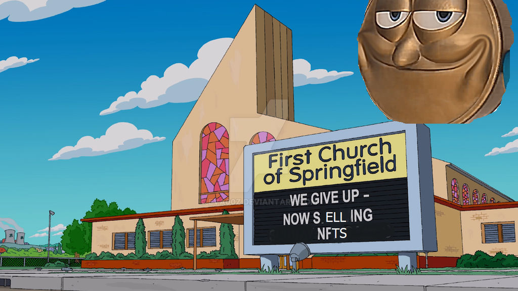Simpsons NFT edit by EVA00Z on DeviantArt