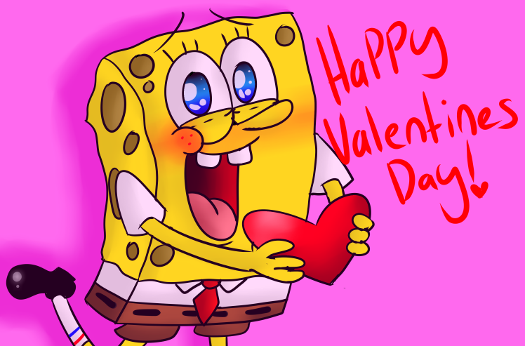 Happy Valentines Day by Ask-The-Sponge-Gang on DeviantArt
