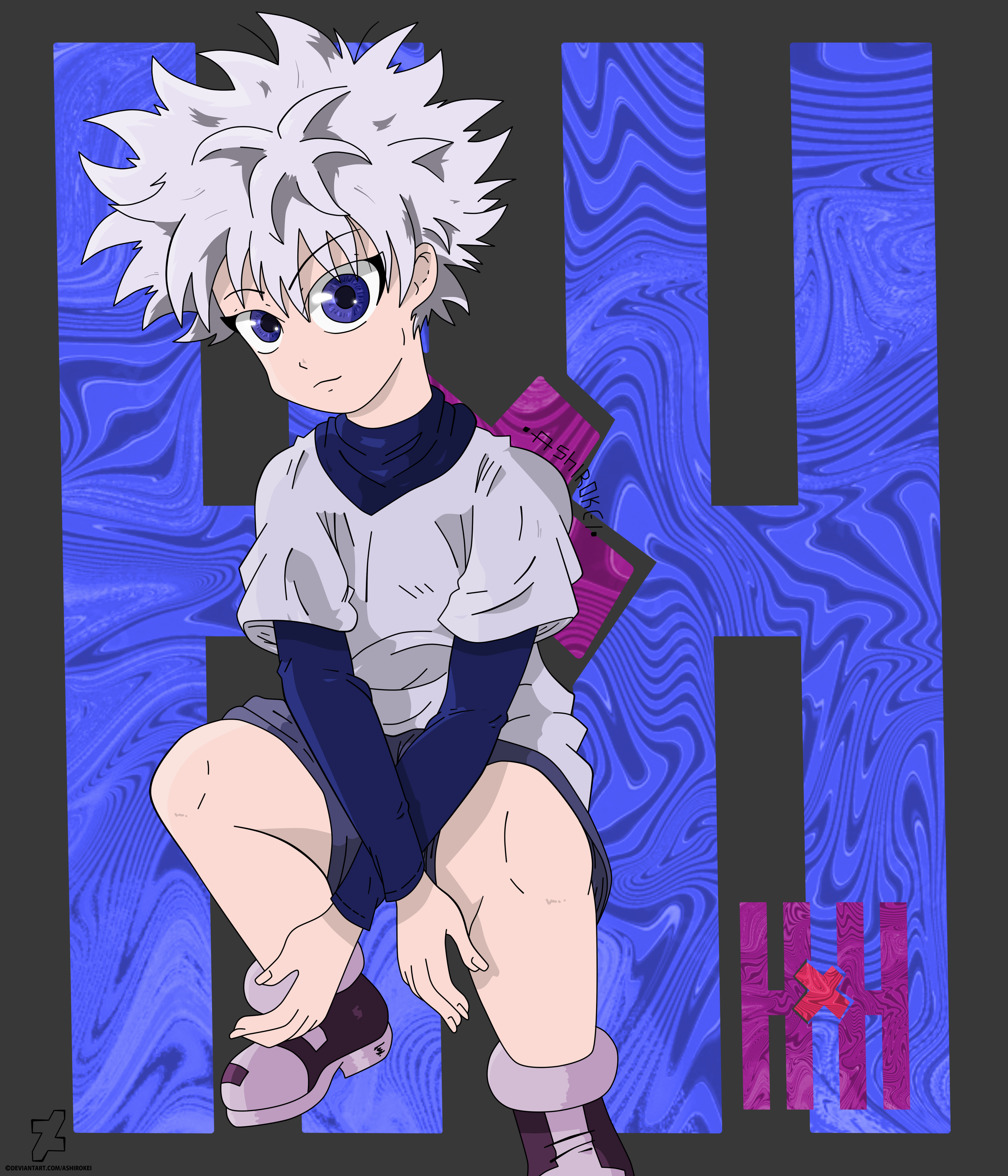 Killua Deviantart Killua by AshiroKei on DeviantArt