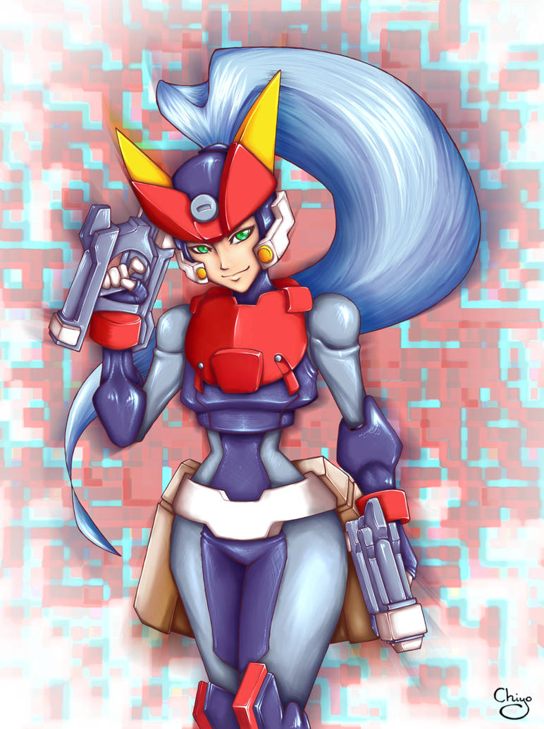 Ashe From Megaman ZX Advent By ChiyoKyokane On DeviantArt ashe-from-megaman-zx-advent-by-chiyokyokane-on-deviantart