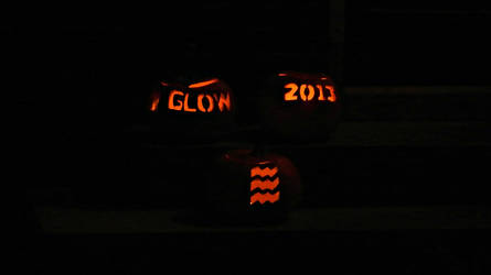 GLOW pumpkins