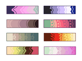 More F2U Color Palettes