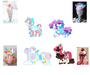 Milkshake Themed Pony Adopts *OPEN*