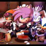 Shade, Amy, Blaze and Rouge