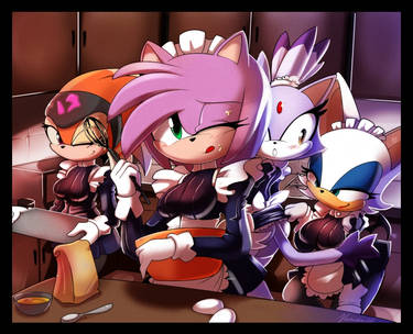 Shade, Amy, Blaze and Rouge