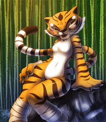 Tigress in nature