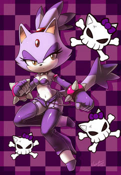 Blaze the punk kitty