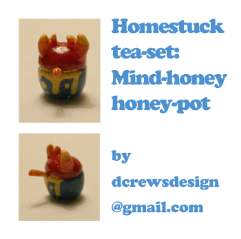 Homestuck Teaset honey-pot