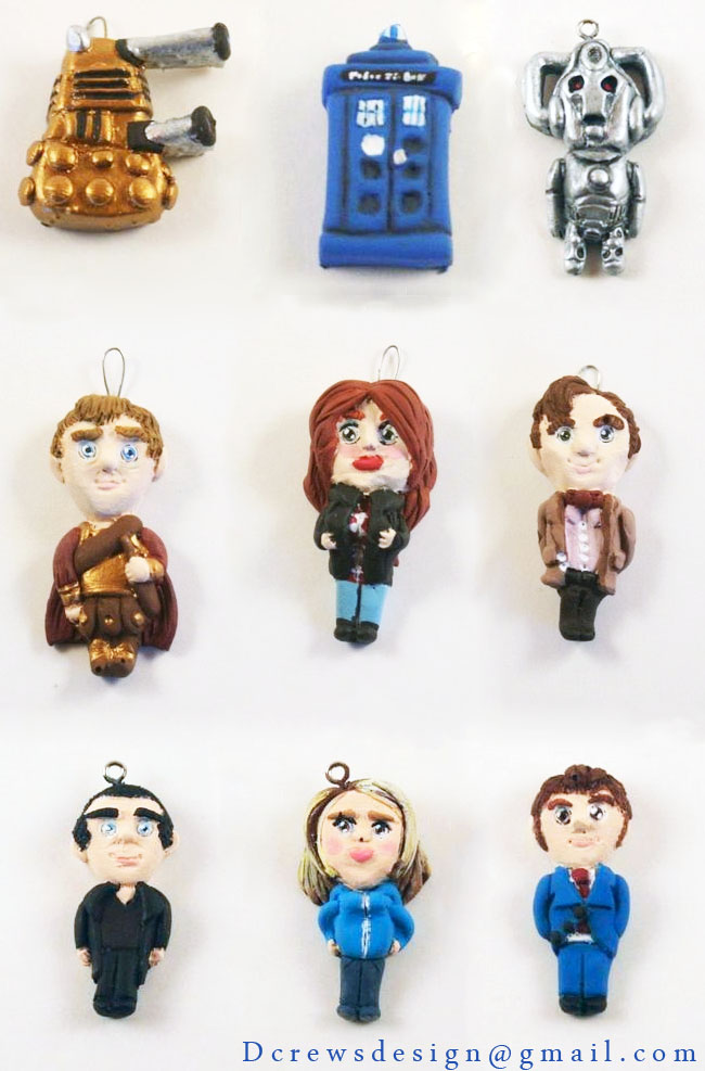 Doctor Who Charms