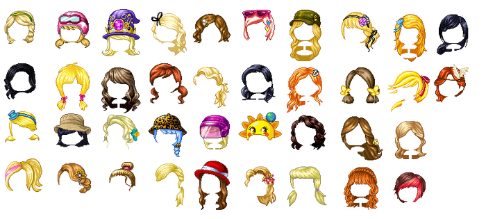 Fantage Hair PACK 1 [Free to use]