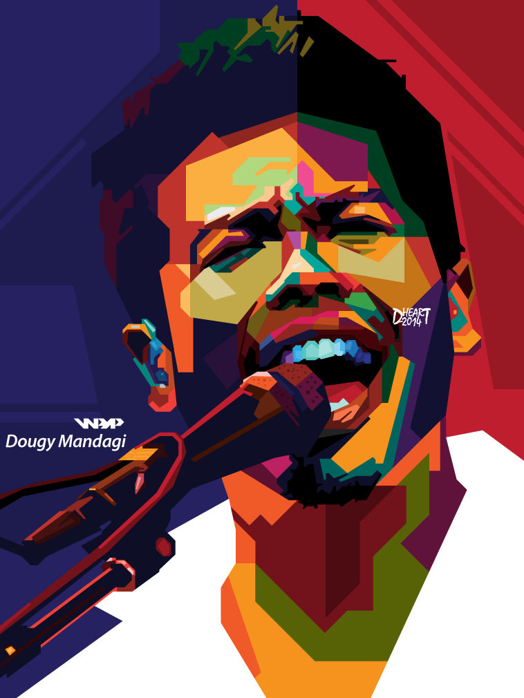 Mandagi Dougy Mandagi in WPAP by dhe-art on DeviantArt