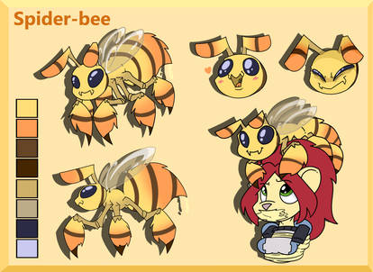 Character Ref - Spiderbees