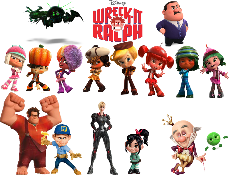 Wreck-It Ralph Collage by MarioPhineas76 on DeviantArt