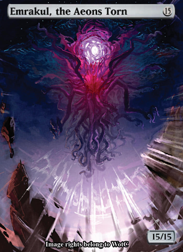 Emralul Magic the Gathering - Emrakul by ReiLeoryc on DeviantArt