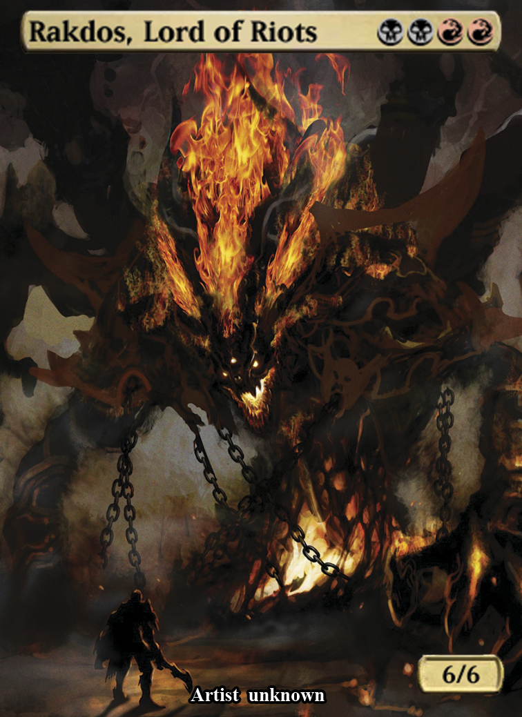 Mtg Rakdos Riot Magic the Gathering - Rakdos by ReiLeoryc on DeviantArt