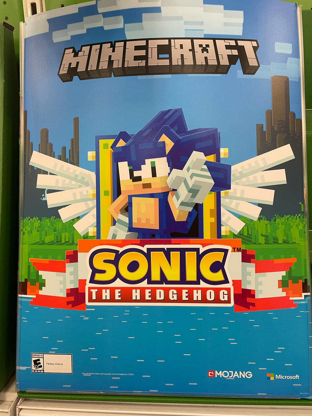 Minecraft Sonic By JohnDavidbiehl On DeviantArt