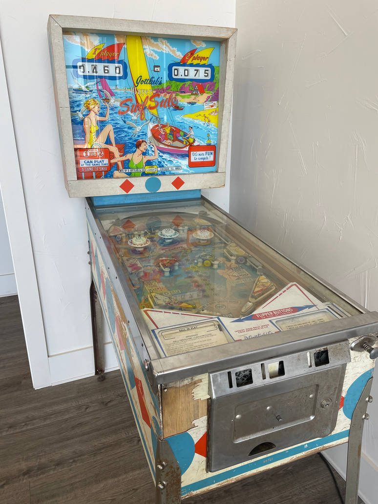 Surf Side Pinball Machine by JohnDavidbiehl on DeviantArt
