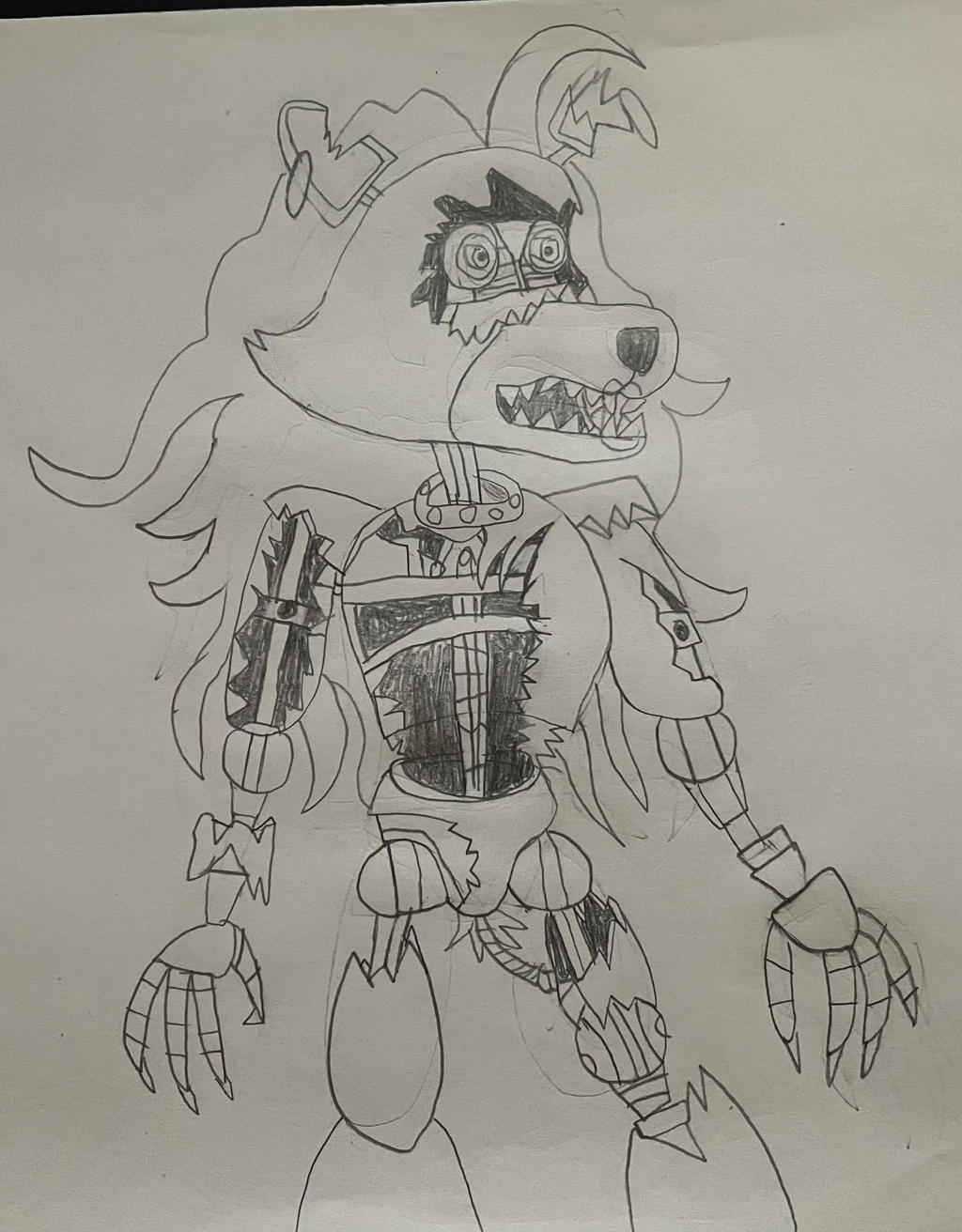 Shattered Roxanne Wolf by JohnDavidbiehl on DeviantArt