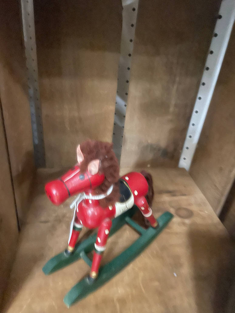 Red Rocking Horse by JohnDavidbiehl on DeviantArt