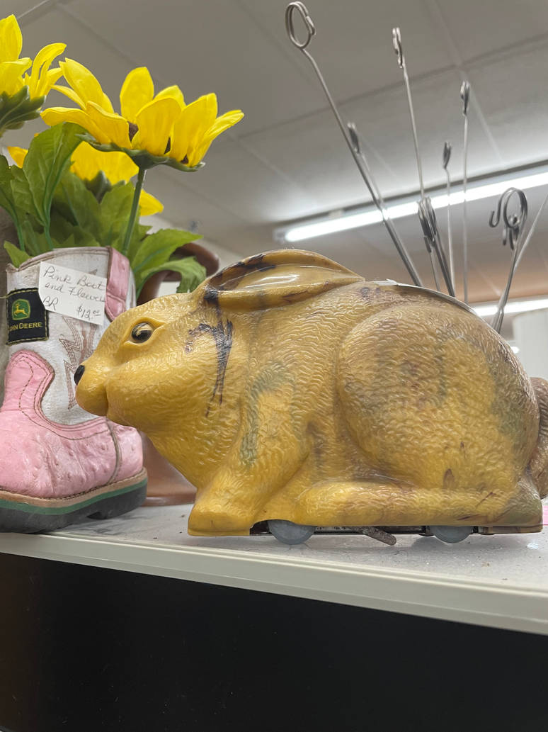 Plastic Rabbit Toy. by JohnDavidbiehl on DeviantArt