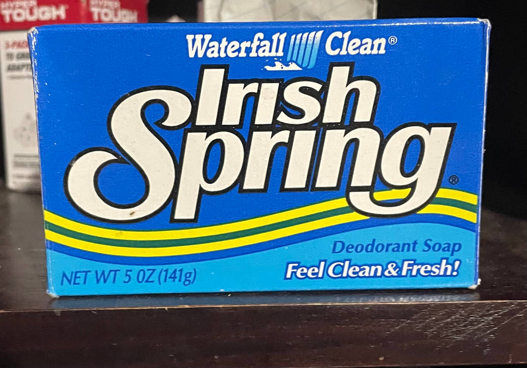 1995 Irish Spring Waterfall Clean Soap by JohnDavidbiehl on DeviantArt