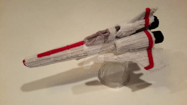 Pipe Cleaner Battlestar Galactica Viper Mark 2 - 4