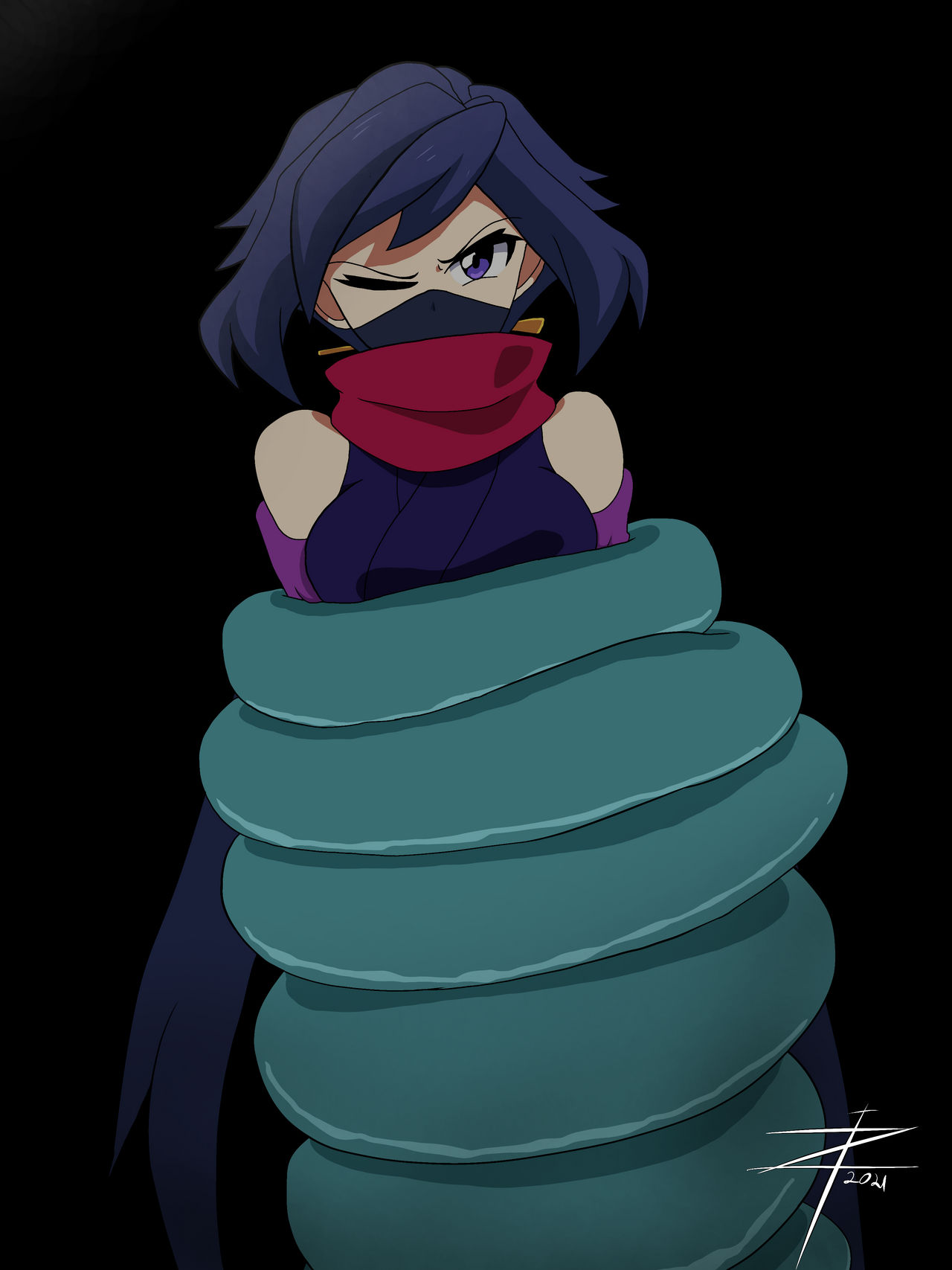 tentacle wap poor ayame by tsebii on DeviantArt