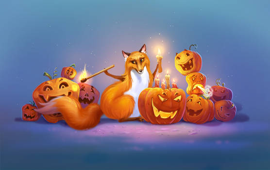 Halloween Fox2