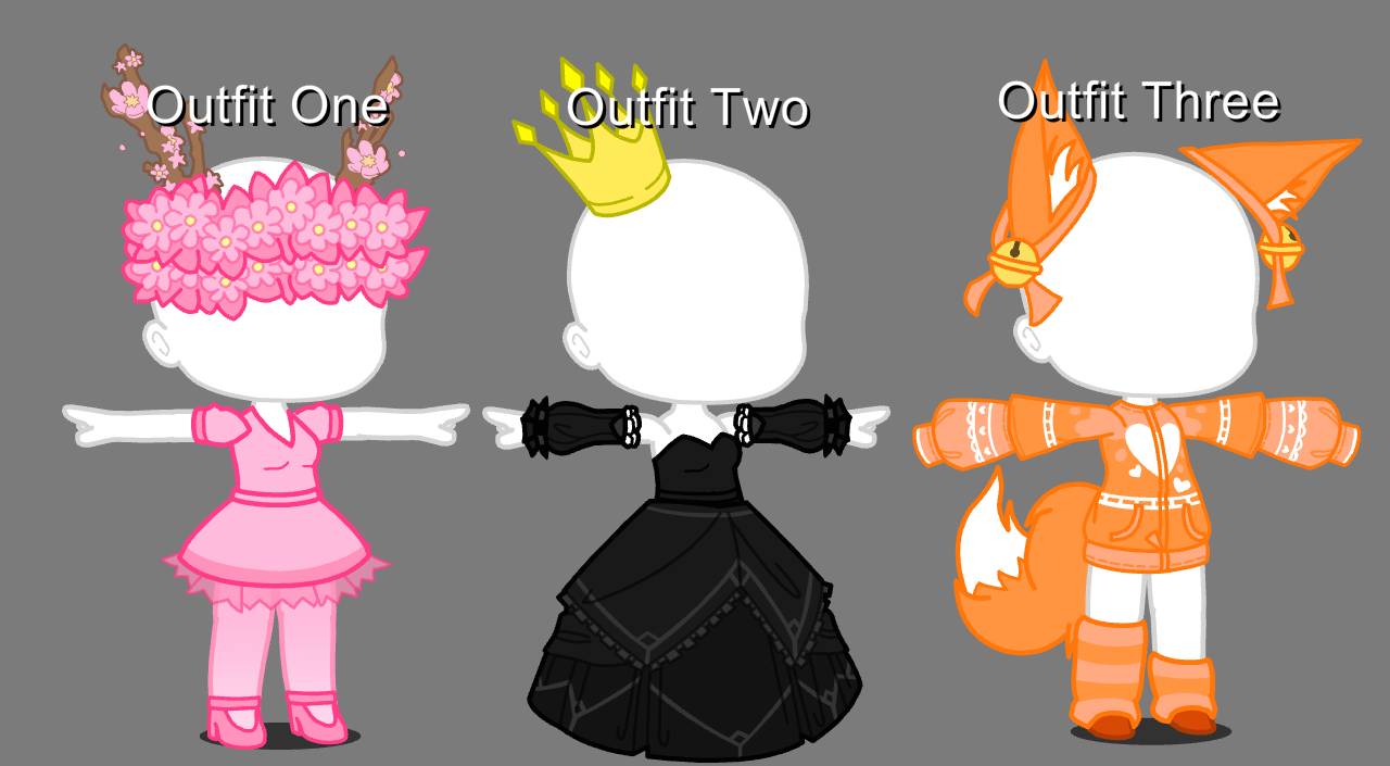 gacha club outfit ideas dress ~||Aesthetic / Soft gacha club outfit ideas||~