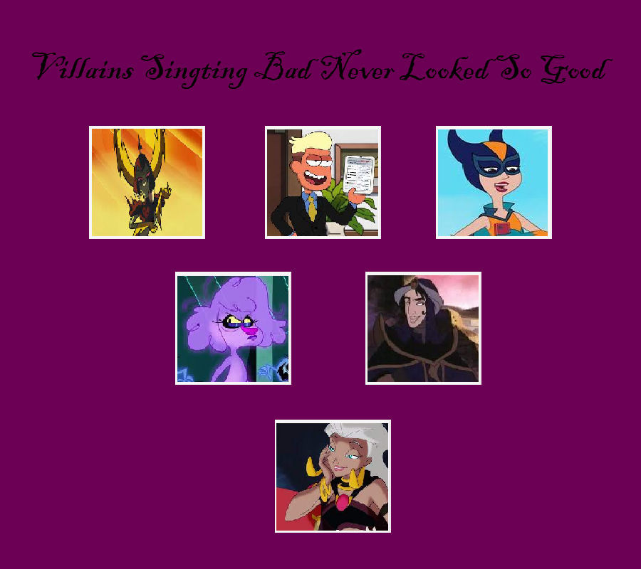 Villains Singing Bad Never Looked So Good Meme by JackSkellington416 on ...
