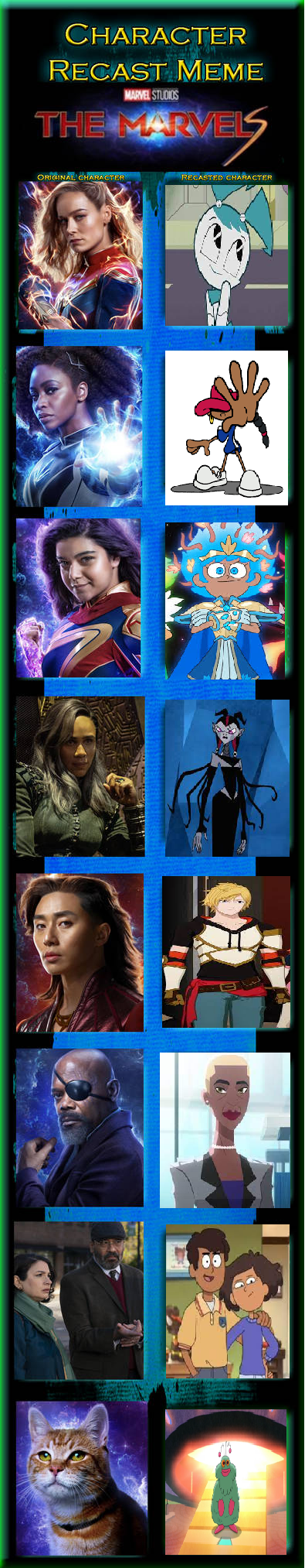 Recast Deviantart The Marvels Recast Meme by JackSkellington416 on DeviantArt