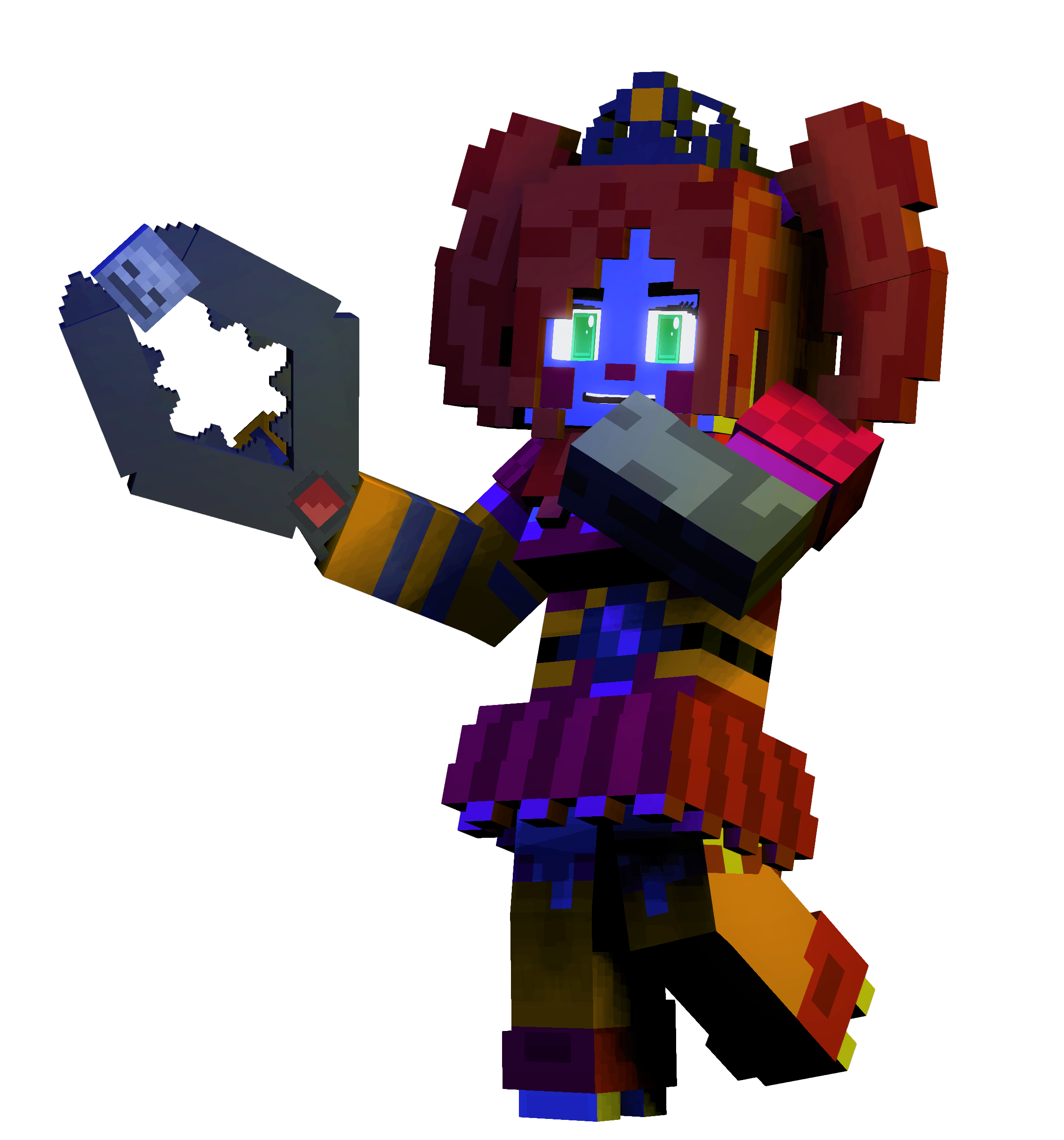 Five Nights In Anime 3D 2 Rigs (Fnia 3D 2 Rigs) - Rigs - Mine