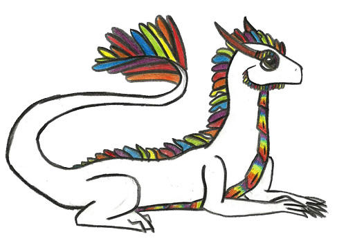 Cyian the Rainbow Dragon 3 by VoxNightfire on DeviantArt