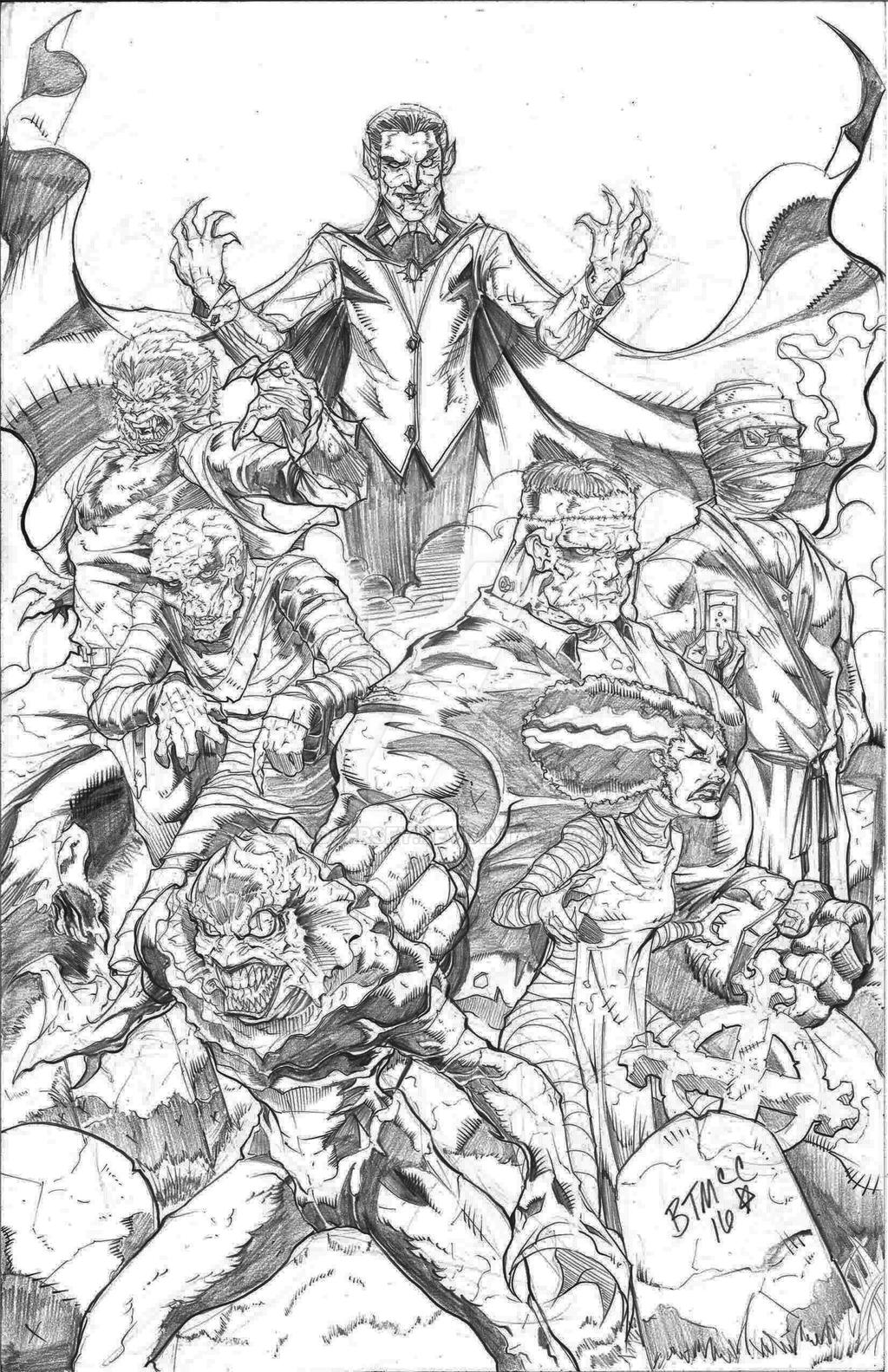 Universal Monsters by kidjersey on DeviantArt