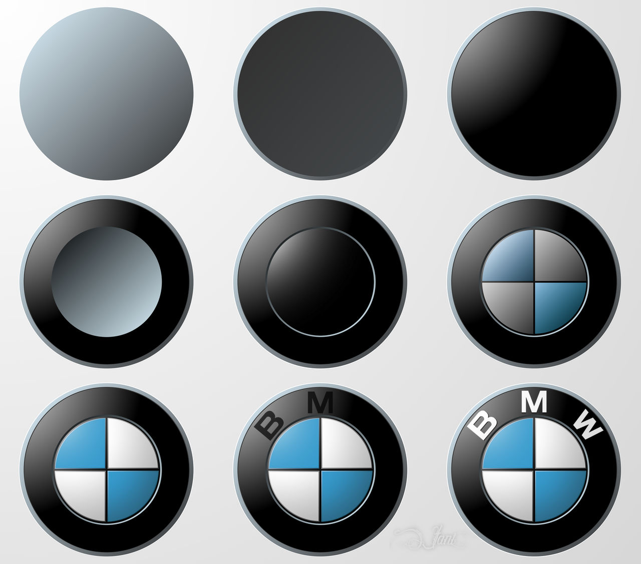 Bmw Type R Logo BMW Logo Tutorial by Precursorsaurus on DeviantArt