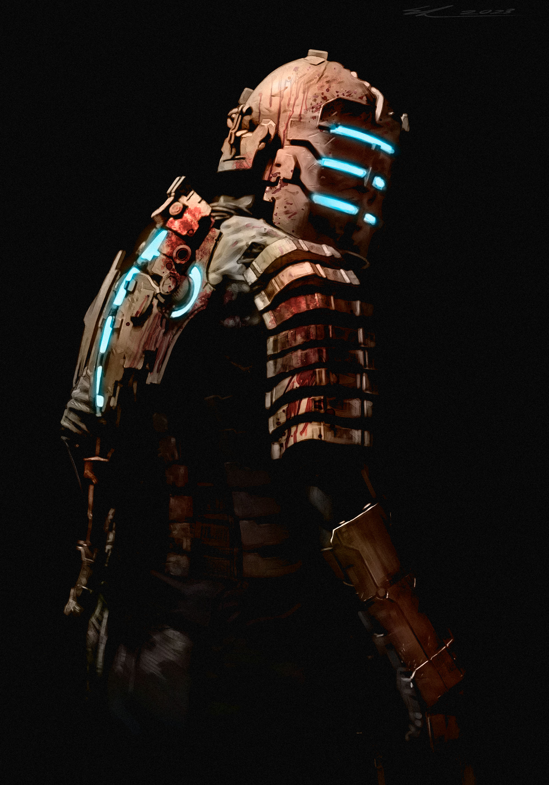 Isaac Clarke, Dead Space by Lead-dust on DeviantArt