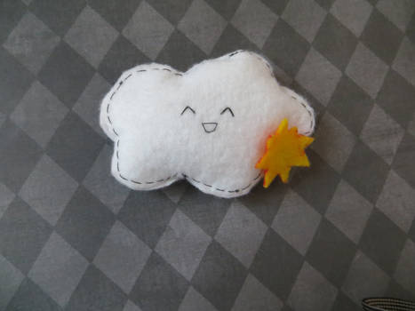 Sunny Cloud Feltie