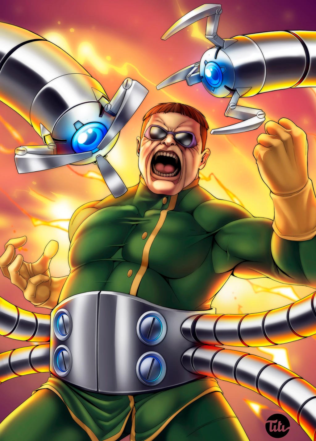 Dok O Rack Doc ock by titi-artwork on DeviantArt