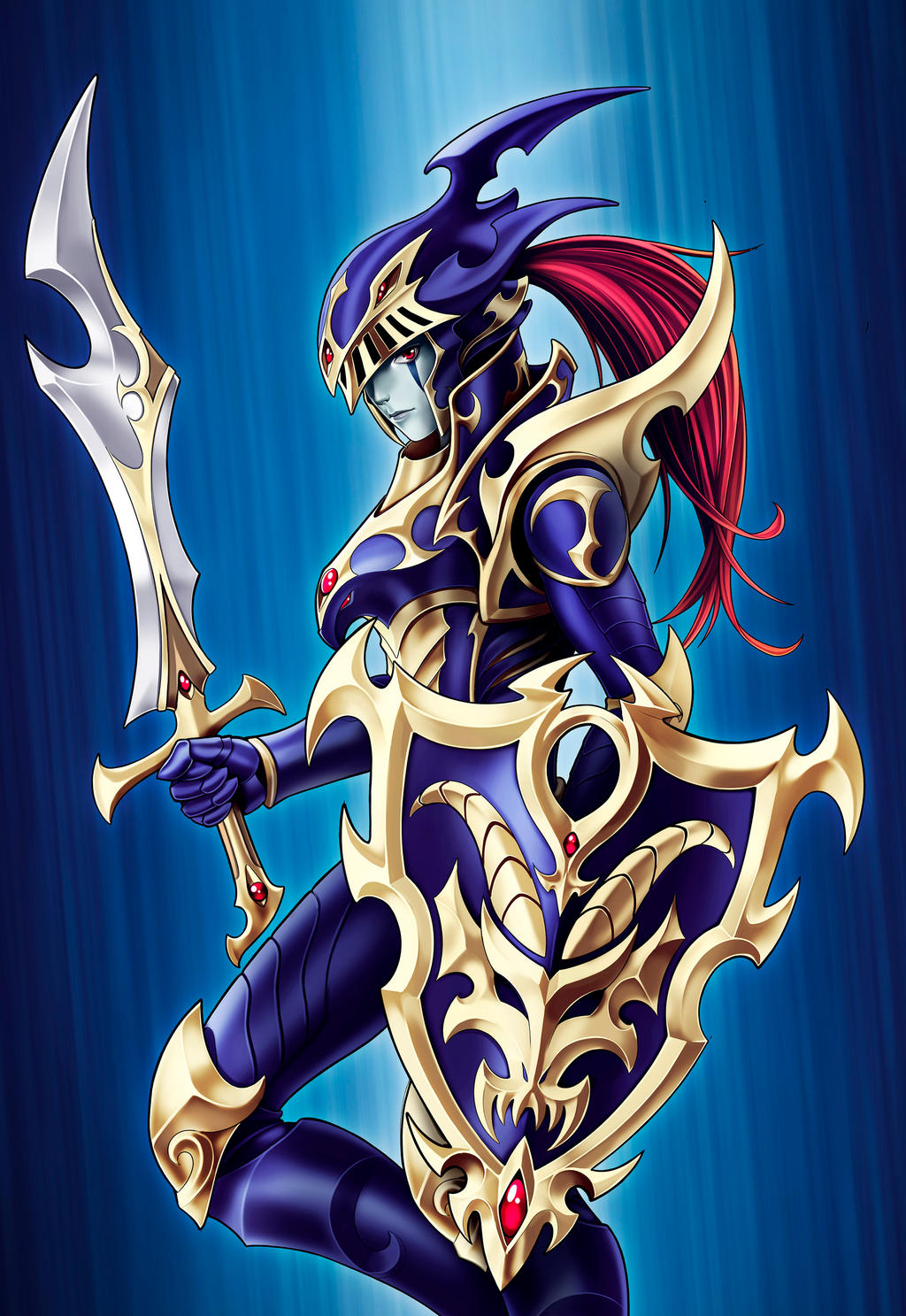 Black Luster Soldier YuGiOh by titi-artwork on DeviantArt
