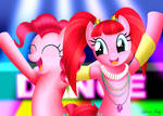 Pinkie Pie and Pacific Glow Dancing