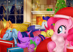 Pinkie Pie the Secret Santa by LeonKay
