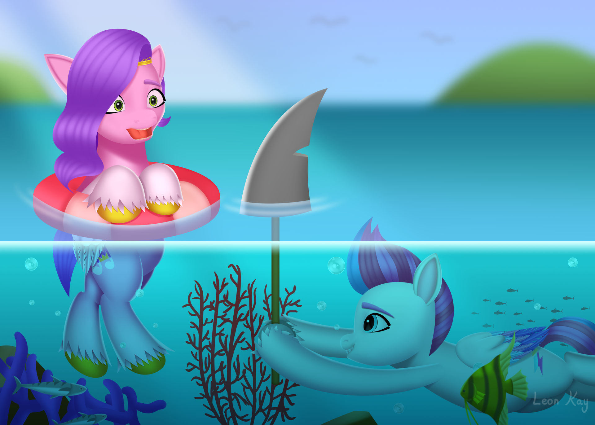 Zipp Pranks Pipp by LeonKay on DeviantArt
