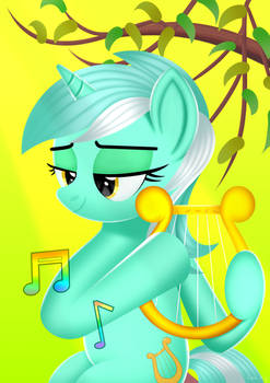 Lyra Heartstrings Play Lyre