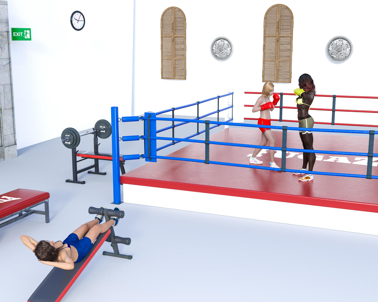 Lisa vs Viktoria 5 by Kampfkunst on DeviantArt