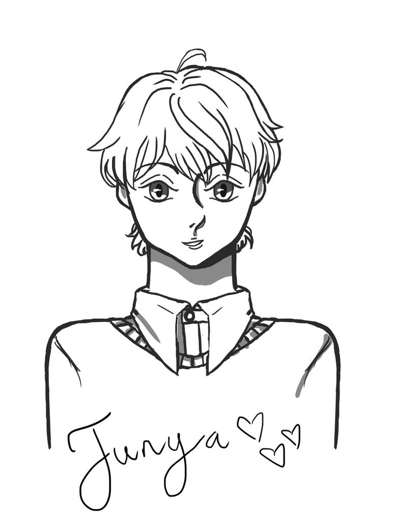 Junya character portrait by KermitFruits on DeviantArt