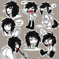 [CREEPYPASTA] Jeff doodles