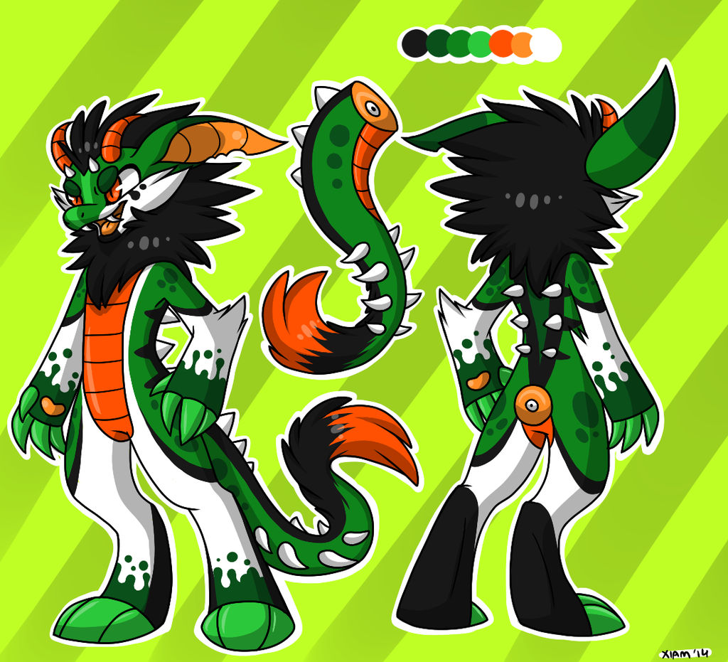 Monster Reference Monster Character Reference by TheWardenX3 on DeviantArt